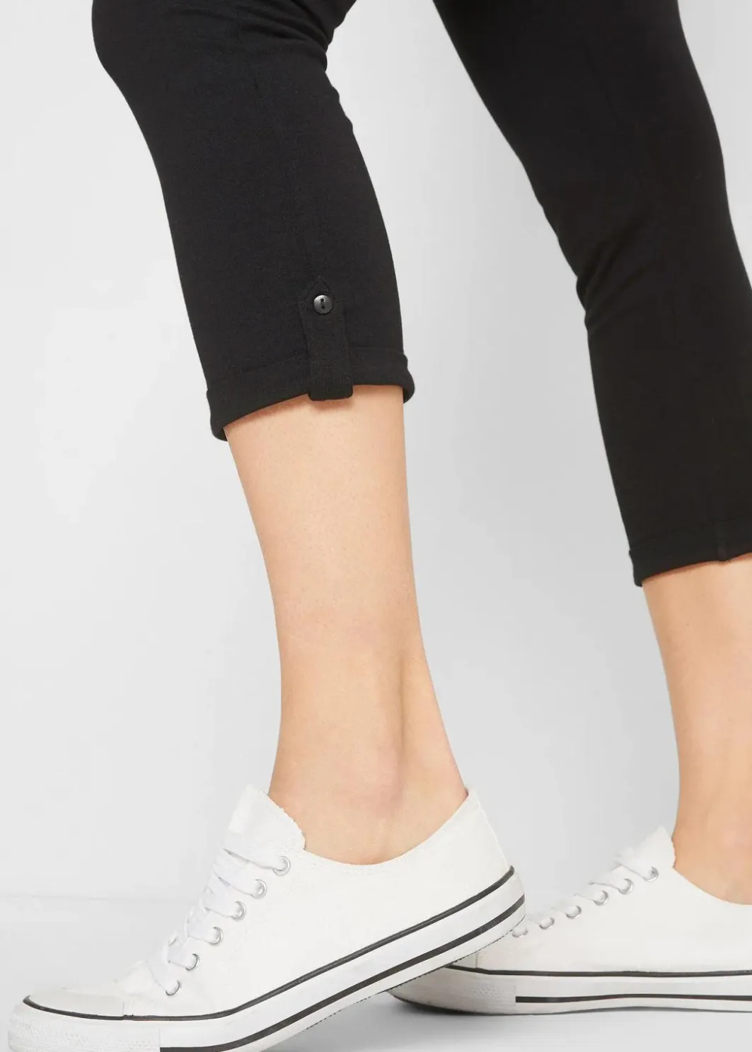 Clearance 3/4 Capri-Leggings Damen Basics|Hosen