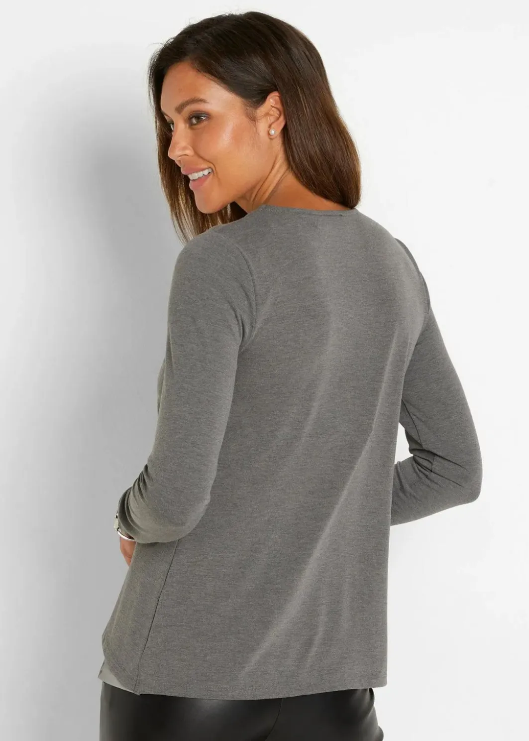 Online 2 in 1 Shirt bedruckt Damen Shirts & Tops|Nachhaltigere Materialien