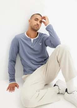 Best 2 in 1 Shirt (2er Pack), Langarm Herren Shirts & Polos|Basics