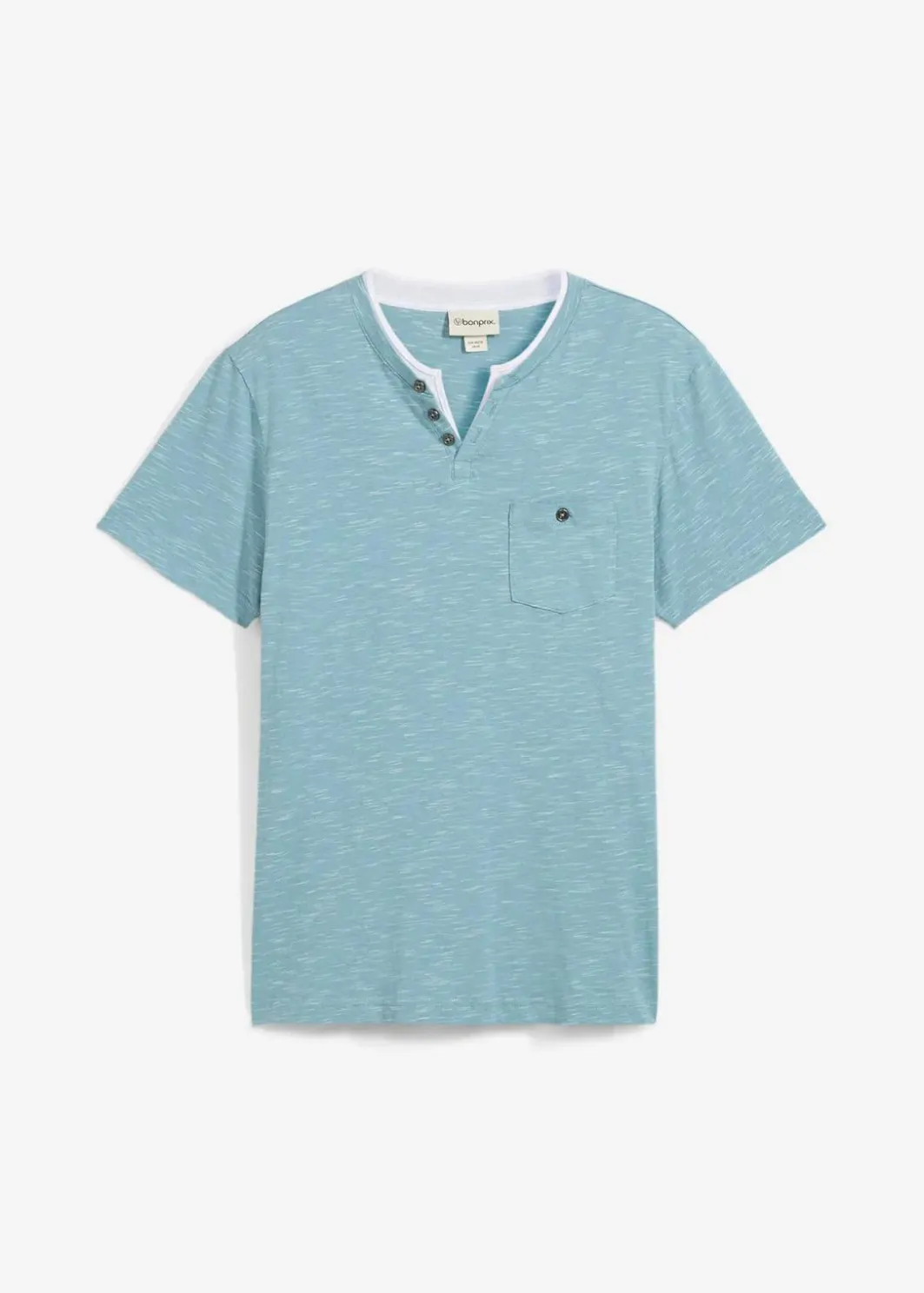 Herren bonprix Shirts & Polos|Basics|2 in 1 Shirt, Kurzarm