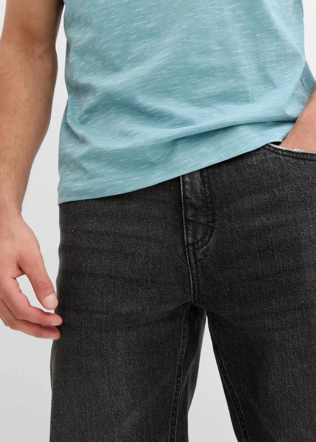 Herren bonprix Shirts & Polos|Basics|2 in 1 Shirt, Kurzarm