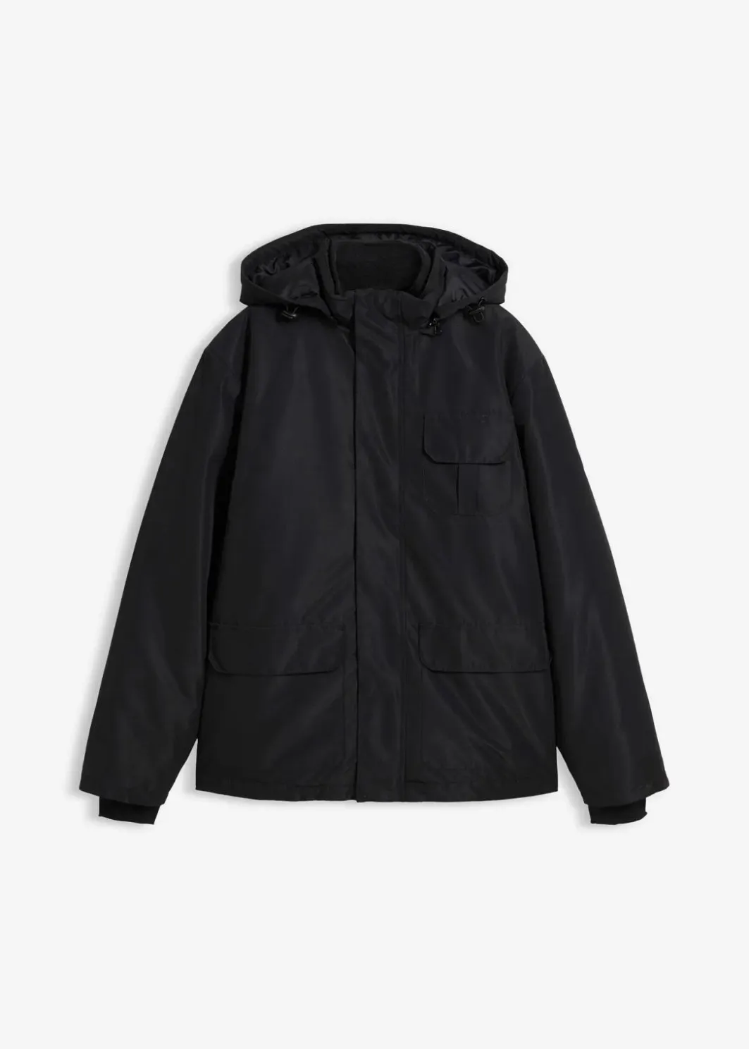 Herren bonprix Große Größen|Jacken & Mäntel|3 in 1 Winterjacke mit heraustrennbarer Innenfleecejacke