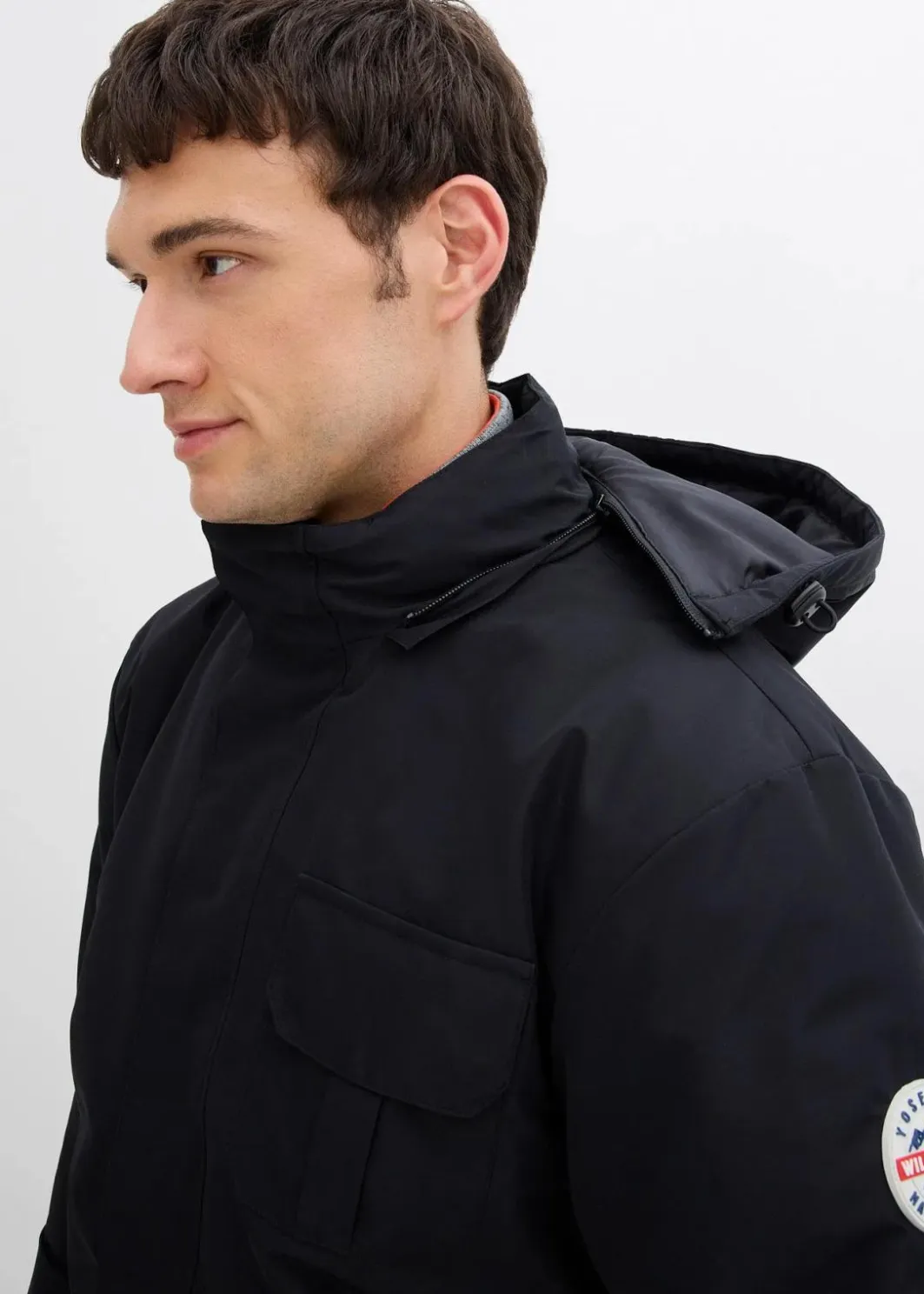 Herren bonprix Große Größen|Jacken & Mäntel|3 in 1 Winterjacke mit heraustrennbarer Innenfleecejacke