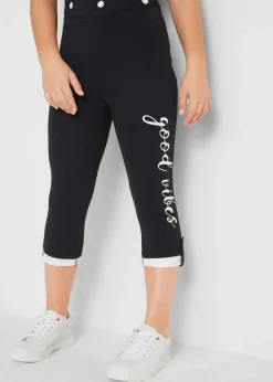 Kinder bonprix Mädchen 9-16 Jahre·Hosen & Leggings|Mädchen 2-8 Jahre·Nachhaltigere Materialien|¾ Leggings mit Bio-Baumwolle