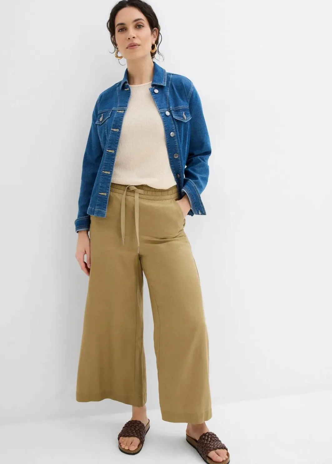 Damen bonprix Bekleidung·Kleider|Hosen|7/8- Schlupfhose aus Lyocell