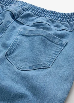 Clearance 7/8 Schlupfhose Mid Waist Kinder Mädchen 9-16 Jahre·Jeans
