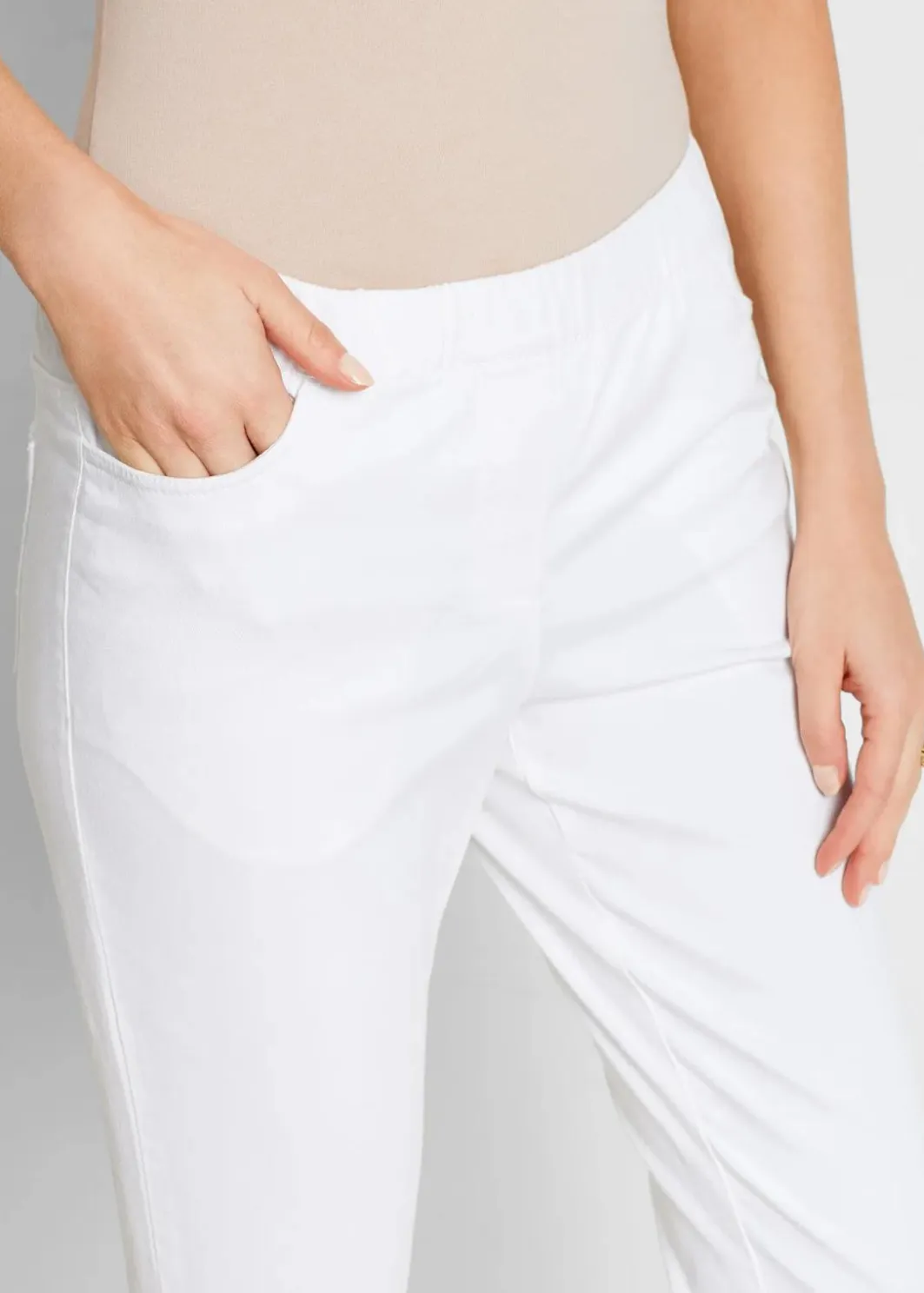 Damen bonprix Bekleidung·Kleider|Hosen|7/8 Schlupfhose mit Stretch