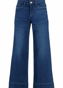 Damen bonprix Bekleidung·Shirts & Tops|Jeans|7/8 Ultra-Soft-Jeans, Culotte