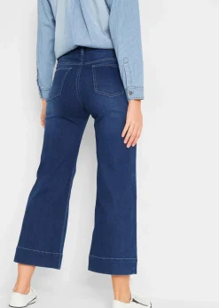 Damen bonprix Bekleidung·Shirts & Tops|Jeans|7/8 Ultra-Soft-Jeans, Culotte