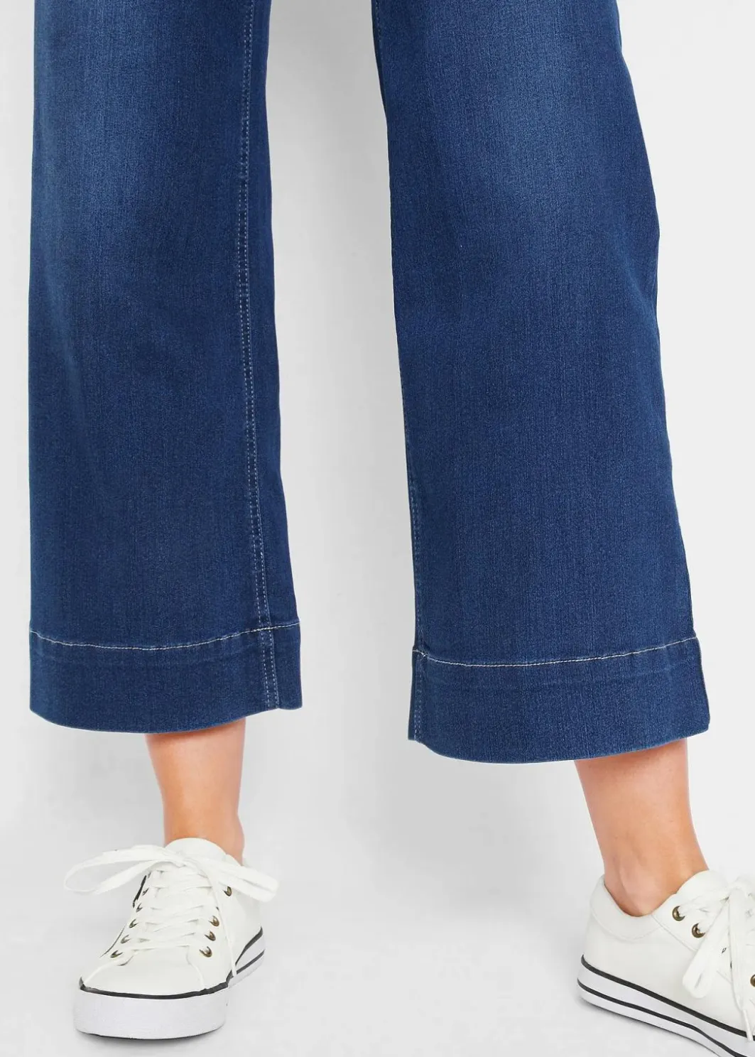 Damen bonprix Bekleidung·Shirts & Tops|Jeans|7/8 Ultra-Soft-Jeans, Culotte