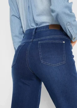 Damen bonprix Bekleidung·Shirts & Tops|Jeans|7/8 Ultra-Soft-Jeans, Culotte