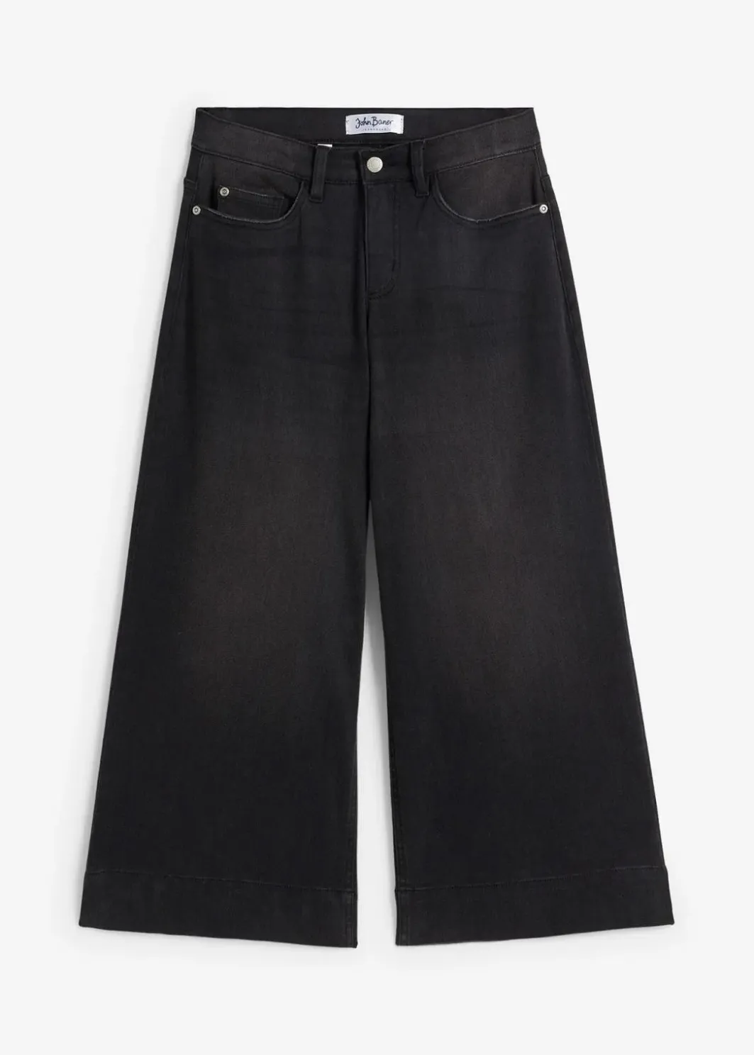 Damen bonprix Jeans|Bekleidung·Shirts & Tops|7/8 Ultra-Soft-Jeans, Culotte