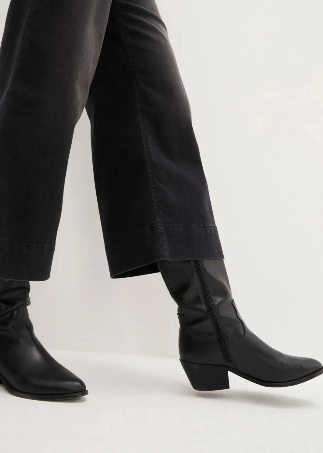 Damen bonprix Jeans|Bekleidung·Shirts & Tops|7/8 Ultra-Soft-Jeans, Culotte