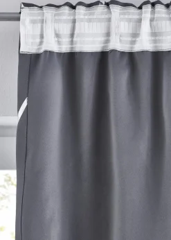 bonprix Vorhänge|Abdunkelnder Vorhang mit Glanz Druck (1er Pack)