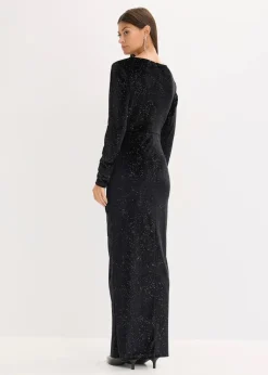 Damen bonprix Bekleidung·Pullover & Strickjacken|Festliche Mode|Abendkleid mit Glitzer