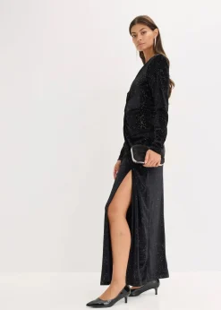 Damen bonprix Bekleidung·Pullover & Strickjacken|Festliche Mode|Abendkleid mit Glitzer