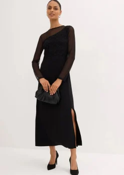 Damen bonprix Bekleidung·Pullover & Strickjacken|Kleider|Abendkleid mit Spitze