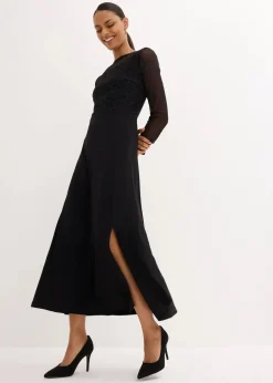 Damen bonprix Bekleidung·Pullover & Strickjacken|Kleider|Abendkleid mit Spitze