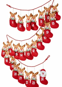 Sale Adventskalender mit 24 Beutel Weihnachtsdeko & -Textilien·Adventskalender|Weihnachtsdeko & -Textilien·Dekoration