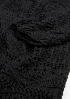 Damen bonprix Pullover & Strickjacken|Bekleidung·Jeans|Ajour Longstrickjacke