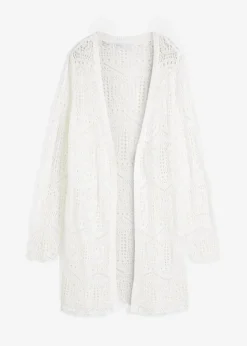 Damen bonprix Bekleidung·Umstandsmode|Strickmode|Ajour Longstrickjacke