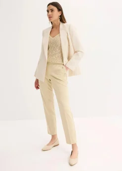 Clearance Ajour Stricktop mit Baumwollanteil Damen Bekleidung·Umstandsmode|Strickmode