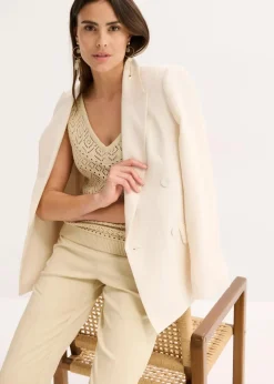 Clearance Ajour Stricktop mit Baumwollanteil Damen Bekleidung·Umstandsmode|Strickmode