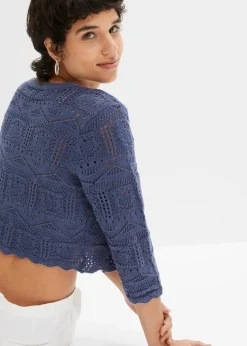 Online Ajour-Bolero Damen Bekleidung·Umstandsmode|Strickmode