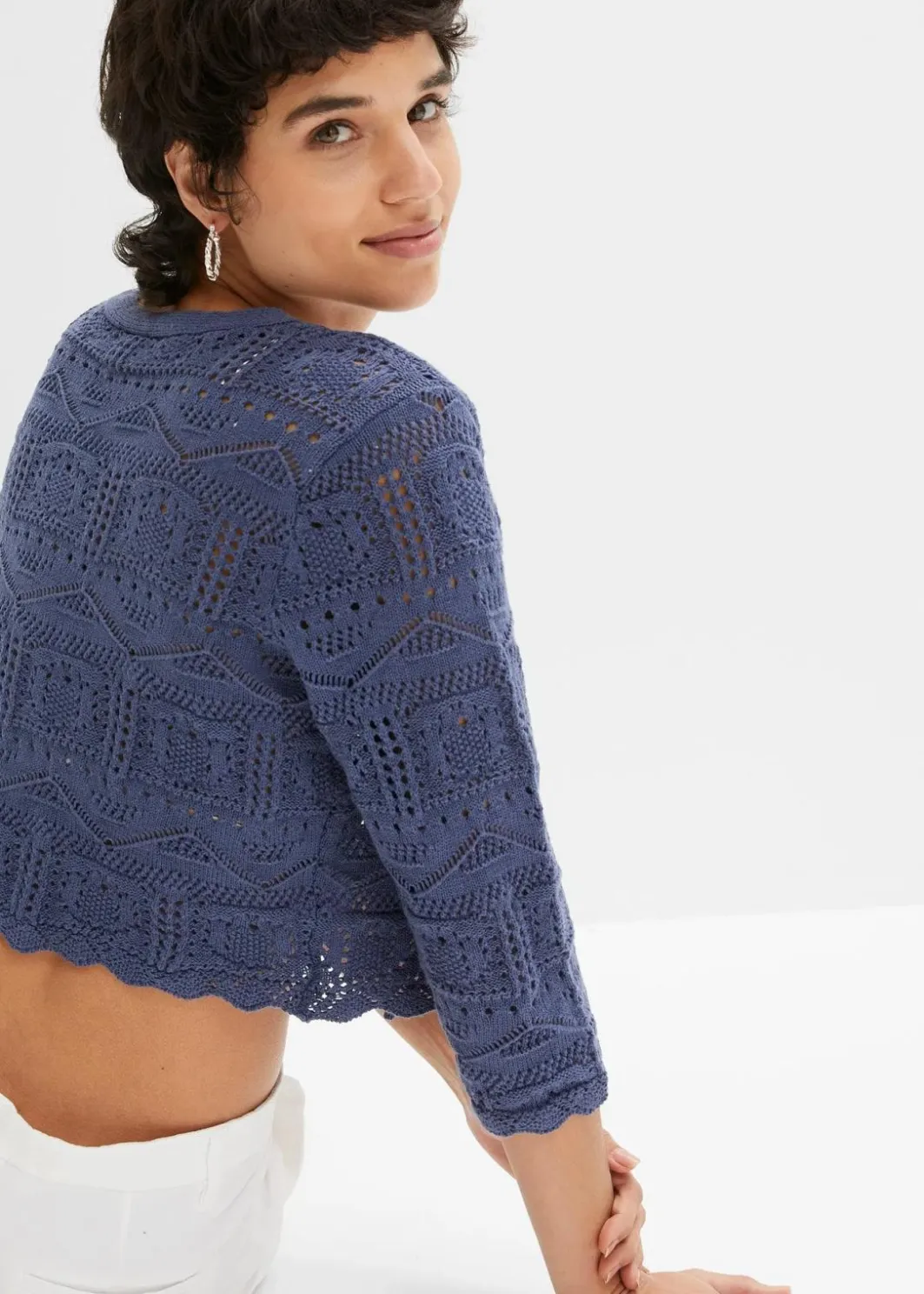 Online Ajour-Bolero Damen Bekleidung·Umstandsmode|Strickmode
