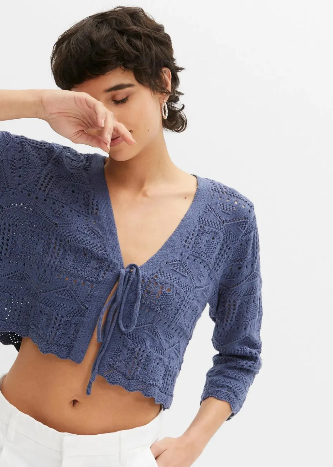 Online Ajour-Bolero Damen Bekleidung·Umstandsmode|Strickmode