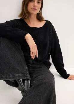 Ajour-Pullover Damen Bekleidung·Umstandsmode|Bekleidung·Jeans