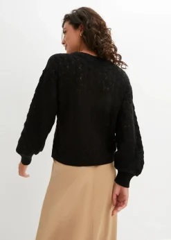 Damen bonprix Bekleidung·Umstandsmode|Strickmode|Ajour-Pullover