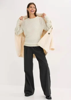 Damen bonprix Bekleidung·Umstandsmode|Bekleidung·Jeans|Ajour-Pullover