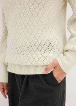 Damen bonprix Bekleidung·Umstandsmode|Bekleidung·Jeans|Ajour-Pullover