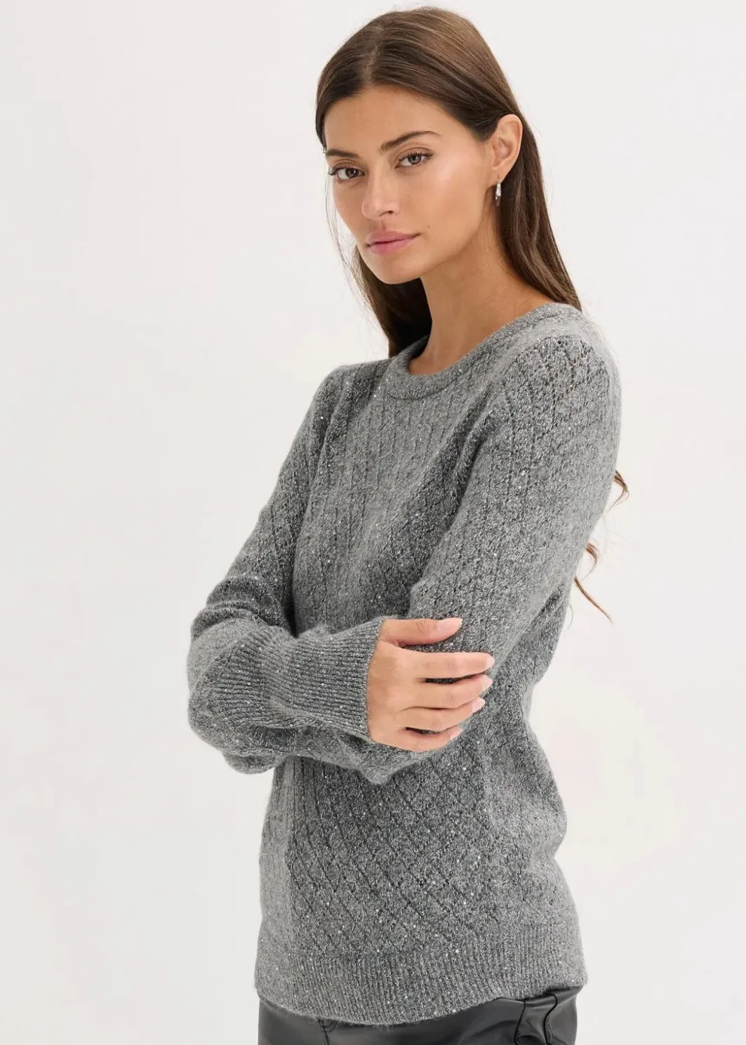 Discount Ajour-Pullover Damen Pullover & Strickjacken|Strickmode