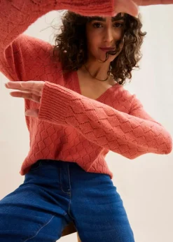 Clearance Ajour-Pullover Damen Bekleidung·Umstandsmode|Bekleidung·Jeans