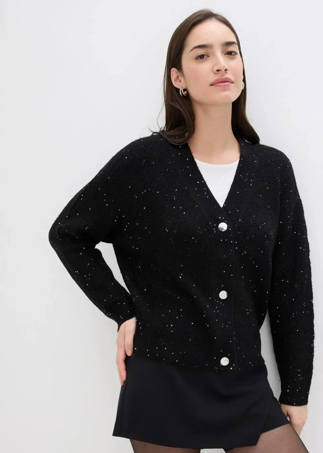 New Ajour-Strickjacke Damen Pullover & Strickjacken|Strickmode