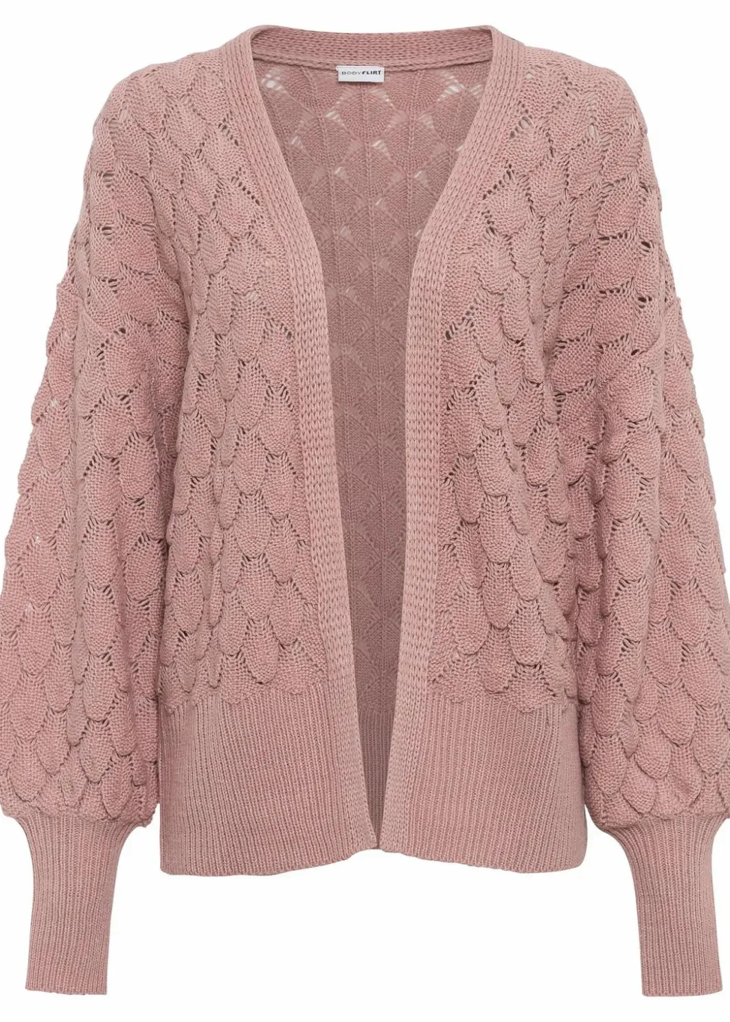 Damen bonprix Bekleidung·Umstandsmode|Strickmode|Ajour-Strickjacke