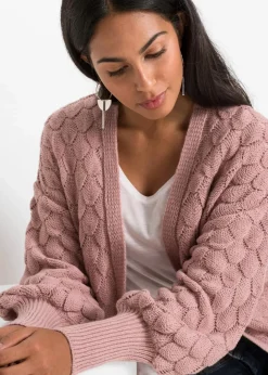 Damen bonprix Bekleidung·Umstandsmode|Strickmode|Ajour-Strickjacke