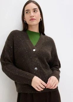 Damen bonprix Bekleidung·Umstandsmode|Bekleidung·Jeans|Ajour-Strickjacke