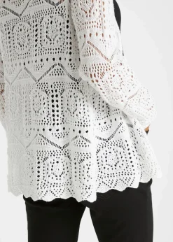 Damen bonprix Bekleidung·Umstandsmode|Strickmode|Ajour-Strickjacke