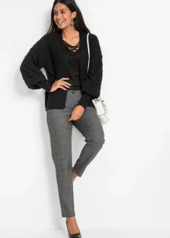 Damen bonprix Bekleidung·Umstandsmode|Strickmode|Ajour-Strickjacke