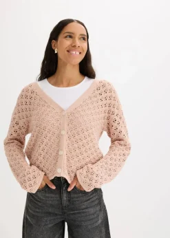 Online Ajour-Strickjacke Damen Bekleidung·Umstandsmode|Pullover & Strickjacken