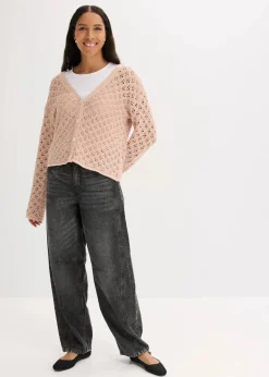 Online Ajour-Strickjacke Damen Bekleidung·Umstandsmode|Pullover & Strickjacken