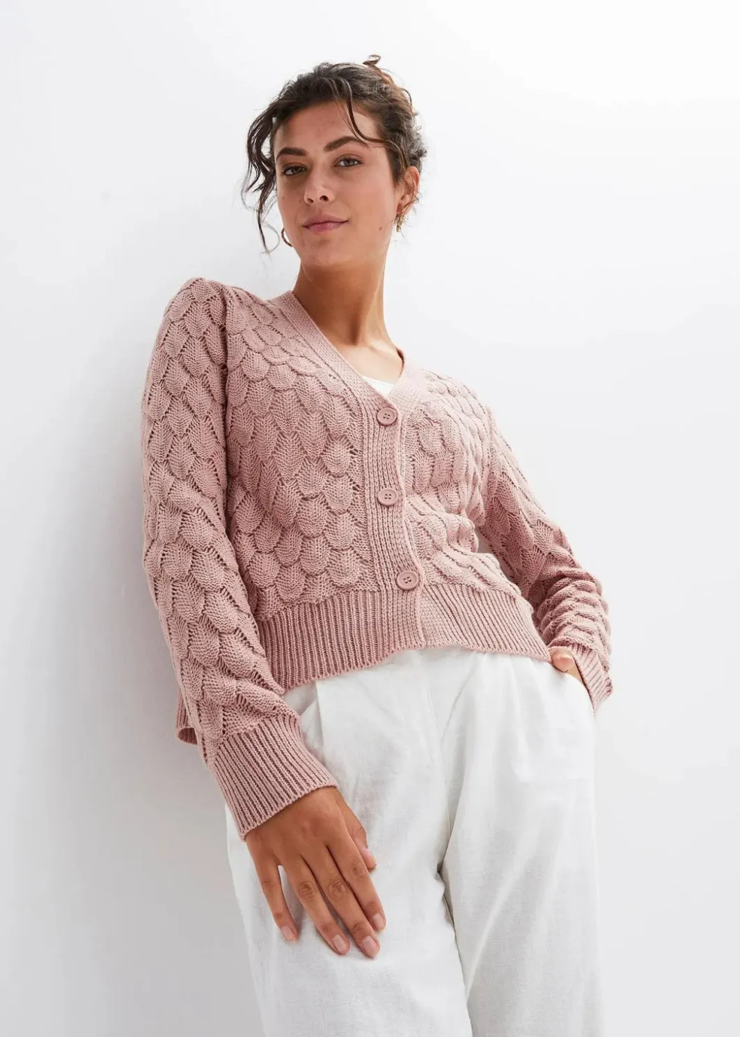 Sale Ajour-Strickjacke Damen Bekleidung·Umstandsmode|Strickmode