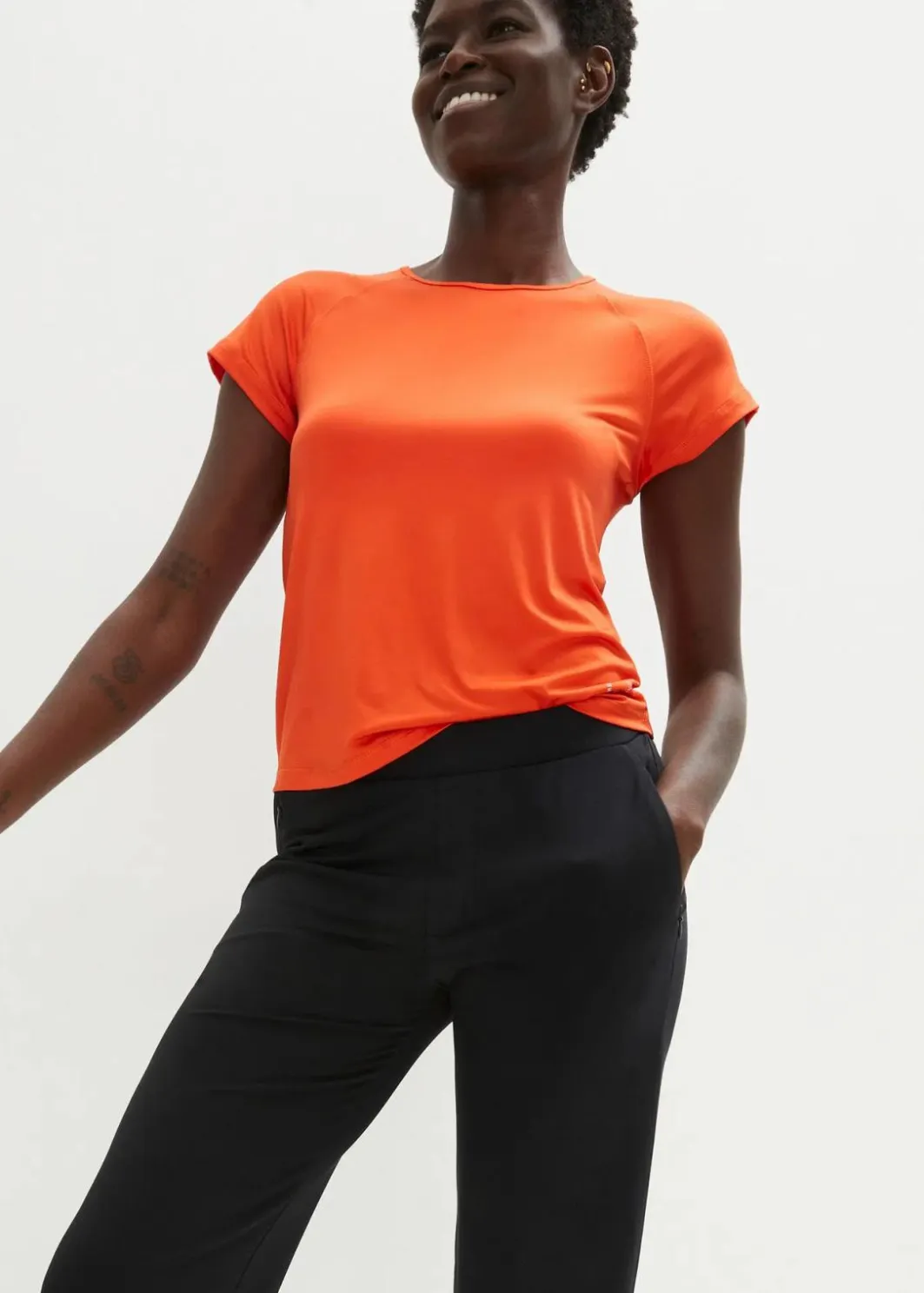 Allrounder Sport-Leggings mit Reißverschlusstaschen Damen Bekleidung·Blusen & Tuniken|Bekleidung·Kleider