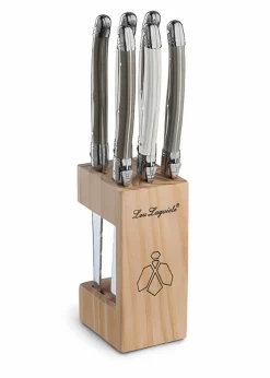 Online Steakmesser mit Messerblock (6er Pack) Geschirr & Servieren