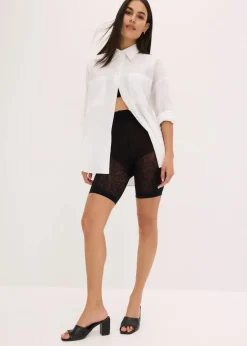 New Anti-Scheuer Radler mit Komfortbund 50 DEN Damen Bekleidung·Kleider|Hosen