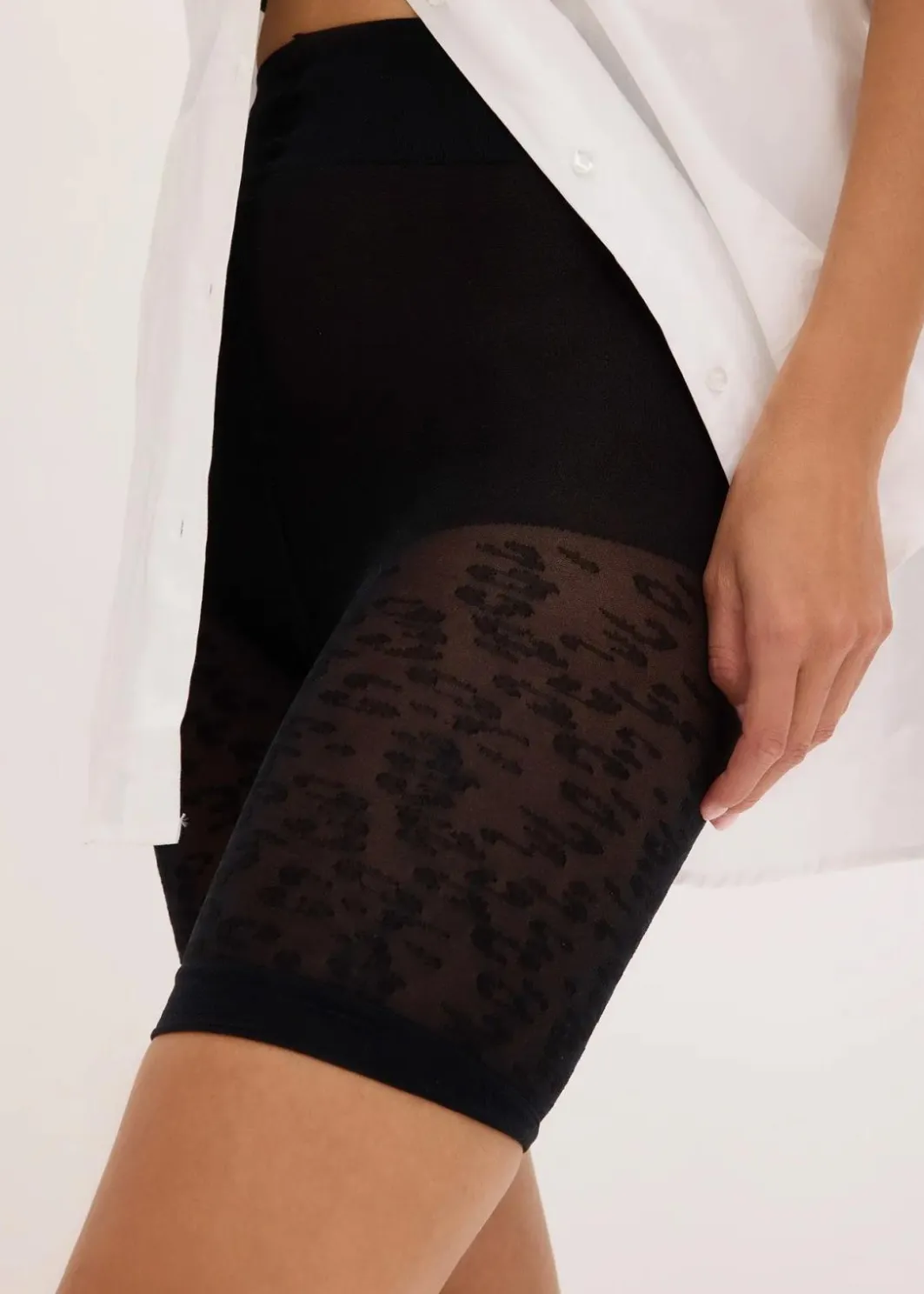 New Anti-Scheuer Radler mit Komfortbund 50 DEN Damen Bekleidung·Kleider|Hosen