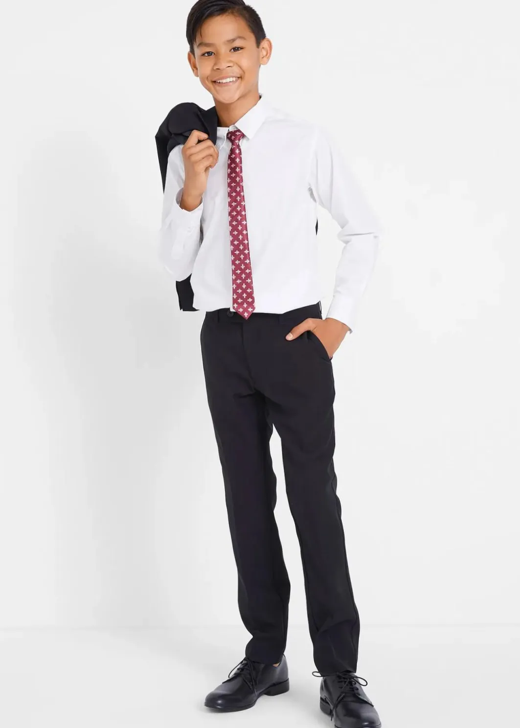 Clearance Anzug + Hemd + Krawatte (4-tlg. Set) Kinder Jungen 9-16 Jahre·Anzüge & Hemden|Jungen 2-8 Jahre·Nachhaltigere Materialien